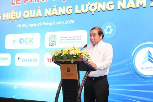 Ông Nguyễn Đình Hiệp, Chủ tịch Hội khoa học và công nghệ sử dụng năng lượng TK&HQ Việt Nam. Ảnh: BCT