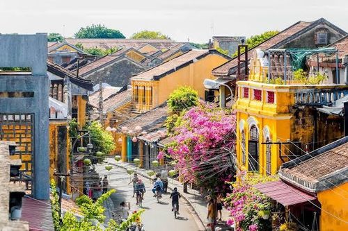 Cảnh đẹp ở phố cổ Hội An.