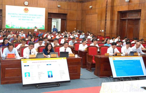 Quang cảnh kỳ họp. Ảnh: Phạm Quang