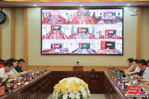 Phiên họp được trực tuyến đến các xã, phường.