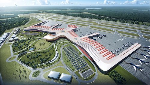 Cận cảnh thiết kế ấn tượng sân bay Phú Quốc, chuẩn bị phục vụ Hội nghị APEC 2027. Ảnh ST