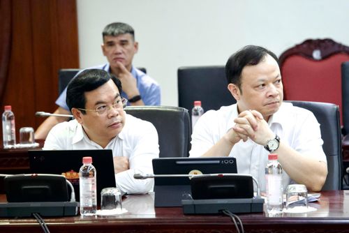 Các đại biểu dự Hội nghị tại điểm cầu 22 Hùng Vương. Ảnh: ST