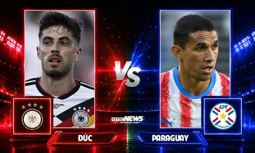 Đội tuyển Đức đấu với Paraguay ở vòng 1/16 World Cup 2026.
