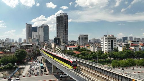 Hệ thống đường sắt đô thị. Ảnh: Phạm Hùng