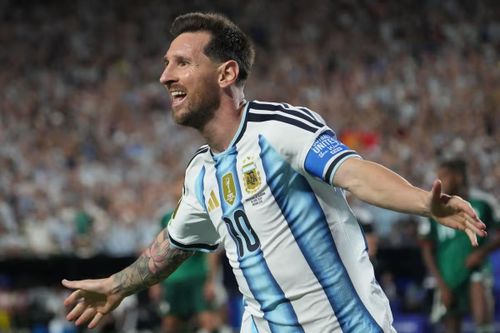  Messi đã ghi 5 bàn thắng tại World Cup 2026. ẢNH: MIRROR/GETTY 