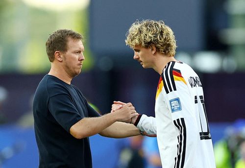  Nagelsmann chịu sức ép lớn sau khi tuyển Đức dừng bước ở vòng 32 đội World Cup 2026. 