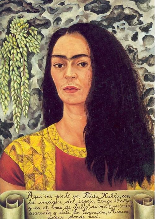 Bức chân dung tự họa với mái tóc buông xõa (1946) là một trong 55 bức chân dung tự họa do nữ họa sĩ vẽ trong suốt cuộc đời mình
