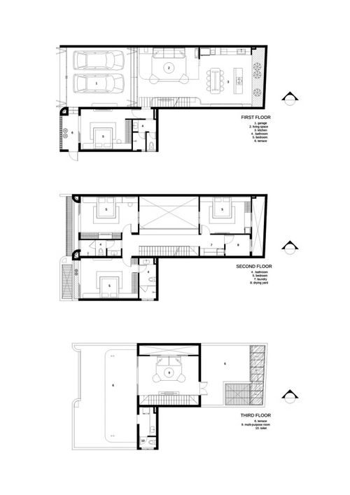 Chi tiết tổ chức công năng dự án.