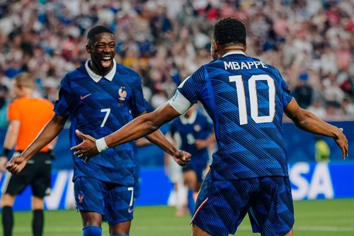 Dembele có kỳ World Cup bùng nổ. Ảnh: FFF