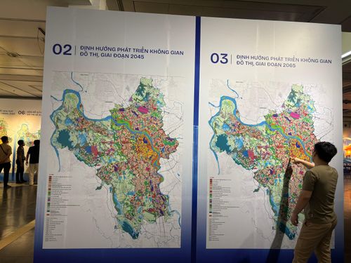 Quang cảnh triển lãm. Ảnh: An Ngọc/Bnews/vnanet.vn
