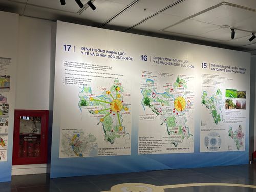 Quang cảnh triển lãm. Ảnh: An Ngọc/Bnews/vnanet.vn