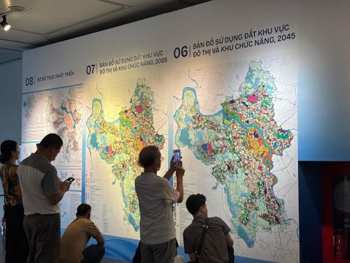 Quang cảnh triển lãm. Ảnh: An Ngọc/Bnews/vnanet.vn