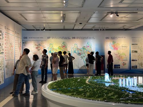 Quang cảnh triển lãm. Ảnh: An Ngọc/Bnews/vnanet.vn