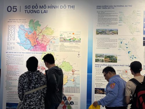 Quang cảnh triển lãm. Ảnh: An Ngọc/Bnews/vnanet.vn
