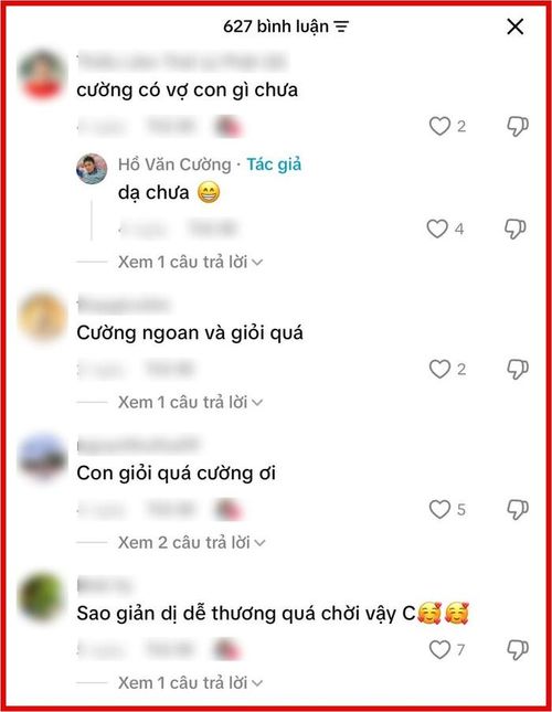 Hồ Văn Cường gây thích thú khi phản hồi về chuyện "có vợ con".