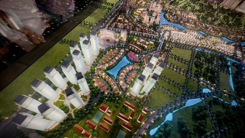 Khu đô thị Nam An Khánh được Thủ tướng Chính phủ giao Tổng công ty Sông Đà làm chủ đầu tư từ năm 2004. Dự án trước đây thuộc địa bàn Hà Tây cũ, sau đó sáp nhập vào Hà Nội và thuộc địa bàn các xã An Khánh, An Thượng, huyện Hoài Đức (nay là xã An Khánh, Hà Nội).