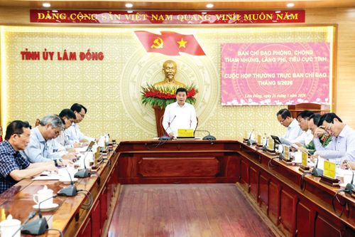 Bí thư Tỉnh ủy Y Thanh Hà Niê Kđăm đã chỉ đạo quyết liệt về phòng, chống tham nhũng lãng phí, tiêu cực