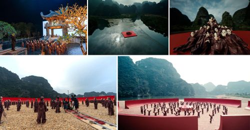 Những dãy núi đá vôi, dòng sông uốn lượn và không gian di sản hiện lên đầy thơ mộng dưới góc máy điện ảnh của các ê-kíp sản xuất MV Come My Way.
