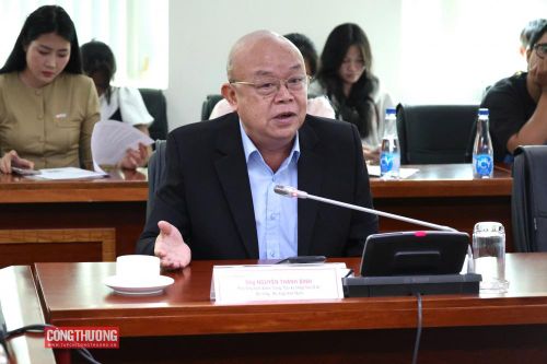 Ông Nguyễn Thanh Bình, Phó Chủ tịch kiêm Tổng Thư ký Hiệp hội Ô tô, Xe máy, Xe đạp Việt Nam phát biểu
