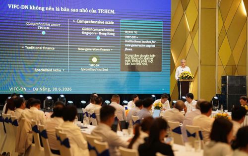 Hội thảo tập trung thảo luận những vấn đề then chốt trong quá trình xây dựng Trung tâm Tài chính Quốc tế tại Đà Nẵng.