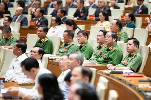 Các đại biểu dự hội nghị tại điểm cầu Trung ương