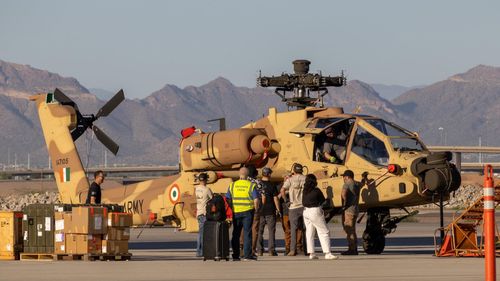 AH-64E của Ấn Độ. Ảnh The War Zone