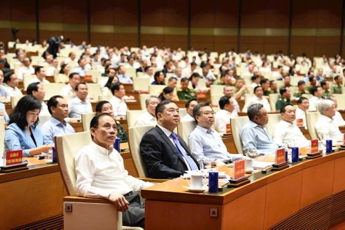 Các đại biểu tham dự hội nghị tại Nhà Quốc hội (Thủ đô Hà Nội). Ảnh: Nhật Nam