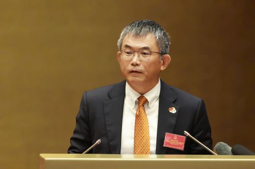 Ông Takuya Sahashi, Phó Chủ tịch Tập đoàn Mitsubishi Corporation tại Việt Nam phát biểu tại hội nghị. Ảnh: Nhật Nam