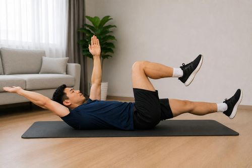 Con bọ chết được đánh giá là một trong những bài tập cơ lõi hiệu quả nhất nhờ kích hoạt cơ bụng ngang mà vẫn giảm áp lực lên cột sống.