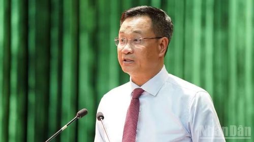 Bí thư Thành ủy Đà Nẵng Lê Ngọc Quang phát biểu tại chương trình.
