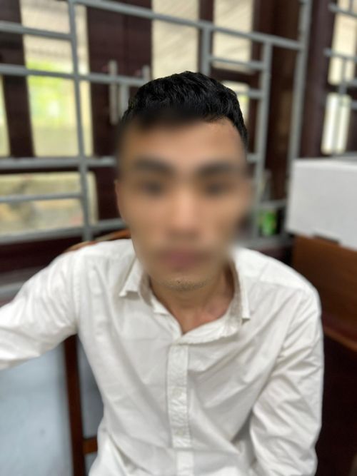 Đối tượng M.V.Đ. bị phát hiện dương tính với ma túy.
