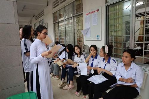 Học sinh tham gia Kỳ thi tốt nghiệp THPT.
