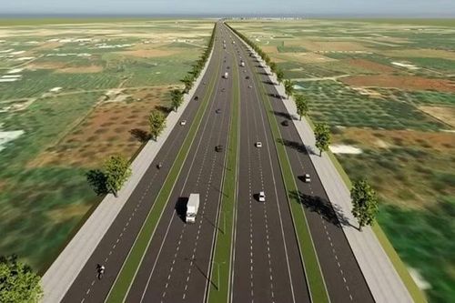 Phối cảnh dự án cao tốc đô thị Hồ Tràm - Cảng hàng không quốc tế Long Thành.