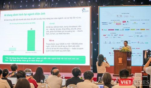 Trí tuệ nhân tạo (AI) và công nghệ số đang tác động mạnh mẽ đến ngành điện ảnh toàn cầu nói chung và Việt Nam nói riêng. Ảnh XM.