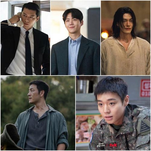 Hạng mục Nam diễn viên xuất sắc quy tụ dàn tên tuổi như Hyun Bin, Kim Seon Ho, Kim Woo Bin, Park Hae Soo và Park Ji Hoon.