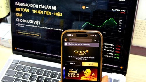 SCEX bắt đầu cho phép người dùng giao dịch tài sản số mô phỏng. Ảnh: Việt Hưng