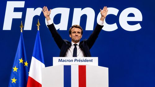 Tổng thống Pháp Emmanuel Macron. Ảnh: The Japan Times.