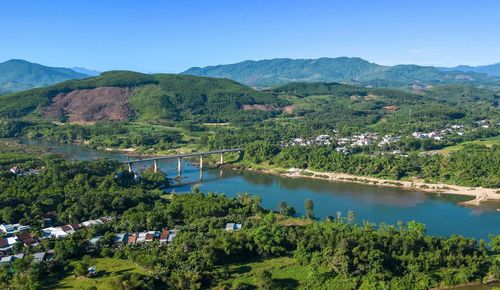 Xã Hiệp Đức đang trên hành trình xây dựng một miền quê xanh - yên bình và nghĩa tình. Ảnh: VĂN LUẬN