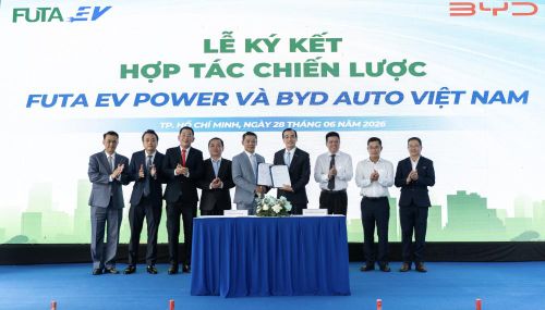 BYD bắt tay FUTA EV POWER phát triển mạng lưới sạc xe điện