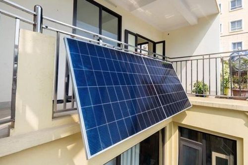 Hộ kinh doanh nhỏ được vay với lãi suất thấp để lắp đặt điện mặt trời áp mái là một trong những ví dụ của tài chính bán lẻ xanh. Ảnh: ESP/GIZ