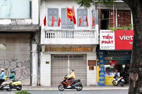 Căn nhà Bác Hồ ở tại khu Chợ Lớn trước lúc Người lên tàu tìm đường cứu nước.