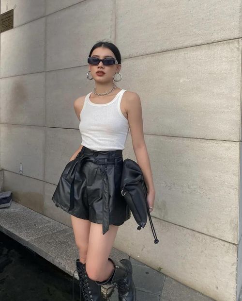 Combo quần short + áo ba lỗ thời thượng