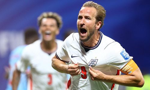 Harry Kane lập cú đúp trong hiệp 2 giúp đội tuyển Anh lật ngược tình thế trước CHDC Congo. (Ảnh: Reuters)