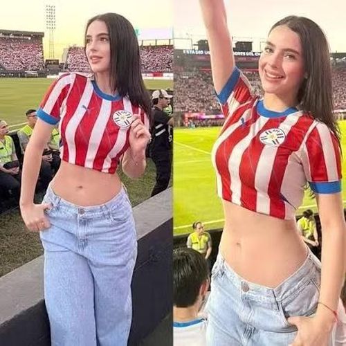Với việc Paraguay loại ĐT Đức hùng mạnh để vào vòng 1/8, không ít người hâm mộ còn hài hước gọi cô là "bùa may mắn" của đội nhà trong hành trình tạo nên những địa chấn tại giải đấu năm nay.