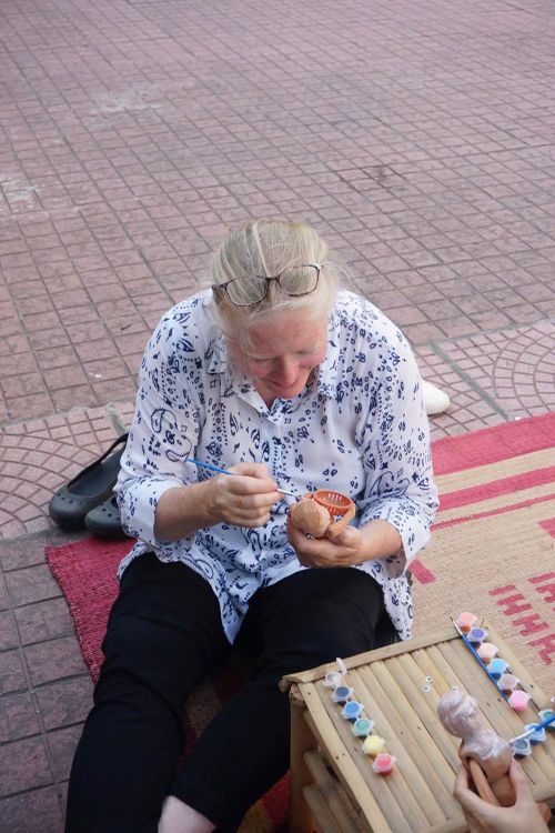 Chương trình thu hút đông đảo du khách quốc tế tham gia trải nghiệm và khám phá nghệ thuật múa rối nước