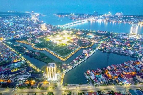 Trung tâm hành chính, chính trị của tỉnh Quảng Trị ở Đồng Hới.