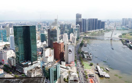 TP Hồ Chí Minh hướng đến siêu đô thị trong tương lai.