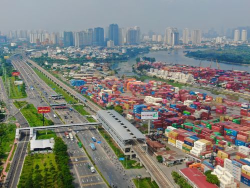  Cảng Phước Long, phường Thủ Đức. Ảnh: HOÀNG HÙNG 