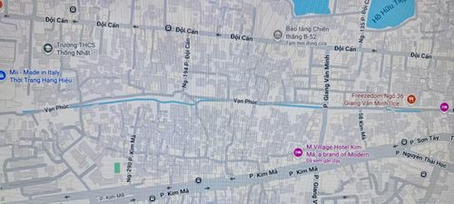 Vị trí dự án trên bản đồ. Ảnh: Google maps.