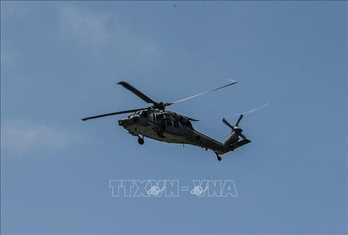 Một máy bay trực thăng MH-60S của Hải quân Mỹ. Ảnh tư liệu: AFP/TTXVN